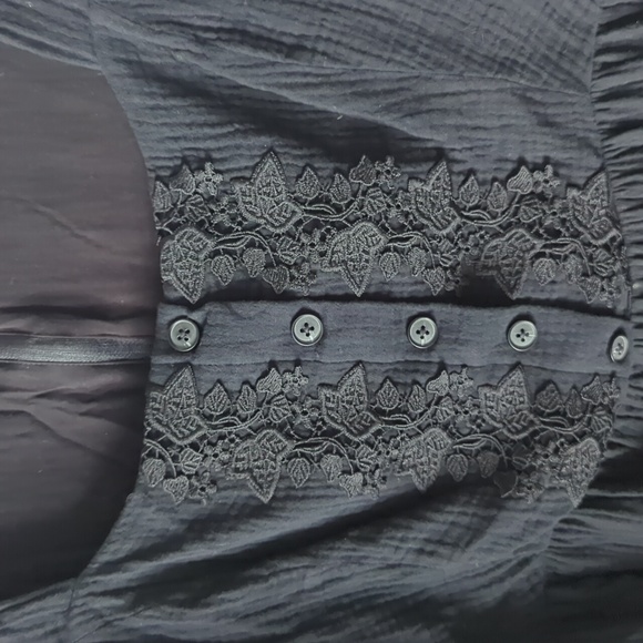 Disturbia 🕸 Alder Cotton Detail Dress Sz Us10 - Picture 4 of 5